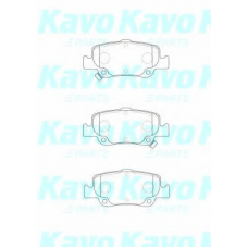 BP-9129 KAVO PARTS Комплект тормозных колодок, дисковый тормоз