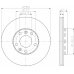 MDC1758 MINTEX Тормозной диск