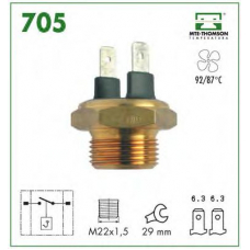 705 MTE-THOMSON Термовыключатель, вентилятор радиатора