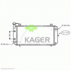 31-3283 KAGER Радиатор, охлаждение двигателя