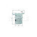 KL 107 KNECHT Топливный фильтр