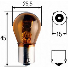 8GA 006 841-801 HELLA Лампа накаливания, фонарь указателя поворота