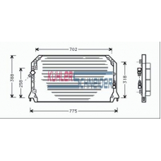 3220131 KUHLER SCHNEIDER Конденсатор, кондиционер