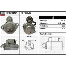 DRS0012 DELCO REMY Стартер