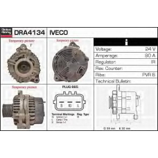 DRA4134 DELCO REMY Генератор