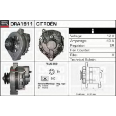 DRA1911 DELCO REMY Генератор