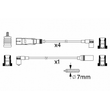 0 986 356 355 BOSCH Комплект проводов зажигания