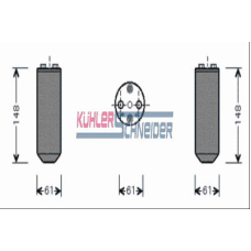 8933001 KUHLER SCHNEIDER Осушитель, кондиционер