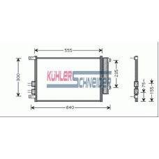 1020041 KUHLER SCHNEIDER Конденсатор, кондиционер