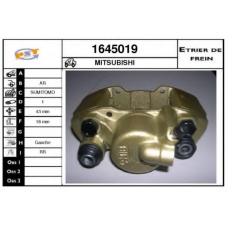 1645019 SNRA Тормозной суппорт