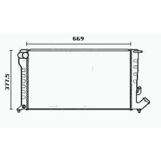 RM0461 EQUAL QUALITY Радиатор, охлаждение двигателя