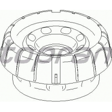 207 501 TOPRAN Опора стойки амортизатора