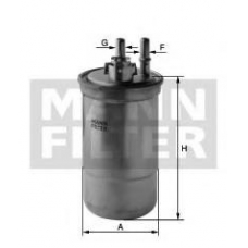 WK 829/2 MANN-FILTER Топливный фильтр