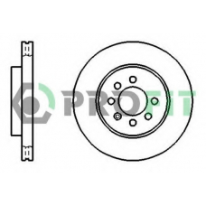 5010-1097 PROFIT Тормозной диск