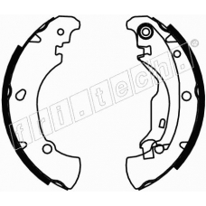 17375 fri.tech. Комплект тормозных колодок