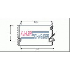 0328601 KUHLER SCHNEIDER Конденсатор, кондиционер