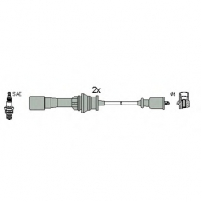 134953 HITACHI Комплект проводов зажигания