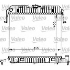731201 VALEO Радиатор, охлаждение двигателя