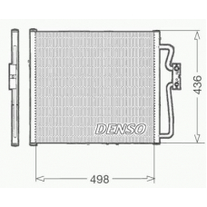 DCN23009 DENSO Конденсатор, кондиционер