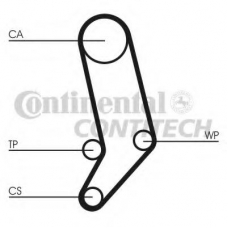 CT939WP5 CONTITECH Водяной насос + комплект зубчатого ремня