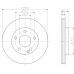 MDC1035 MINTEX Тормозной диск