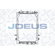 108M03 JDEUS Радиатор, охлаждение двигателя