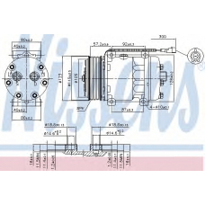 89416 NISSENS Компрессор, кондиционер