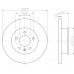 MDC917 MINTEX Тормозной диск