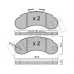 22-0055-0 METELLI Комплект тормозных колодок, дисковый тормоз