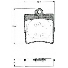 BLF1084 QUINTON HAZELL Комплект тормозных колодок, дисковый тормоз