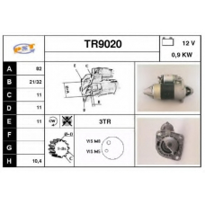 TR9020 SNRA Стартер