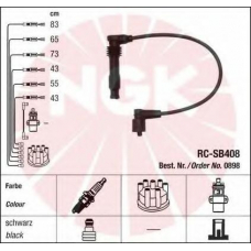 0898 NGK Комплект проводов зажигания