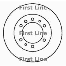 FBD1185 FIRST LINE Тормозной диск