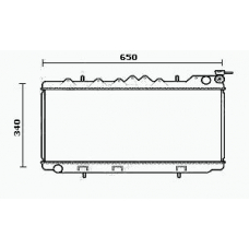 RM0166 EQUAL QUALITY Радиатор, охлаждение двигателя