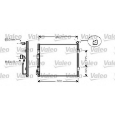 818031 VALEO Конденсатор, кондиционер