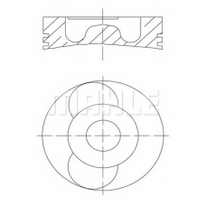 061 53 00 MAHLE Поршень