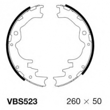 VBS523 MOTAQUIP Комплект тормозных колодок