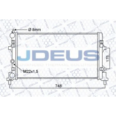 025M29 JDEUS Радиатор, охлаждение двигателя