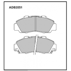 ADB3551 Allied Nippon Тормозные колодки