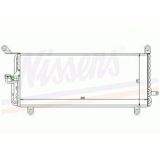 94278 NISSENS Конденсатор, кондиционер