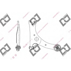 DA1069 DJ PARTS Рычаг независимой подвески колеса, подвеска колеса