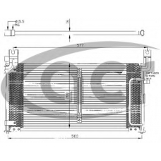300342 ACR Конденсатор, кондиционер
