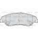 598511 VALEO Комплект тормозных колодок, дисковый тормоз