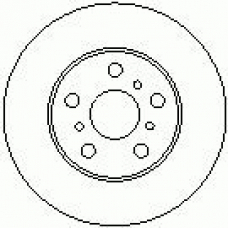 37709 KAWE Тормозной диск