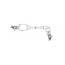 756/58 BREMI Провод зажигания