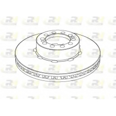 NSX1126.20 ROADHOUSE Тормозной диск