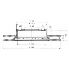 BDC3837 QUINTON HAZELL Тормозной диск