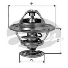 TH10981G1 GATES Термостат, охлаждающая жидкость