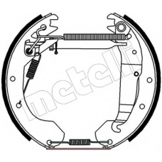 51-0175 METELLI Комплект тормозных колодок