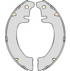 K521618 MGA Комплект тормозов, барабанный тормозной механизм